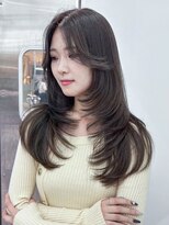 アイティー バイ アルバム 中野店(IT by ALBUM) レイヤーロンググレージュカラーグレーベージュ美髪_ba492491