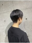 ネイビーグレージュ／ベリーショート
