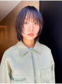 シアーグレージュ/ フェイスレイヤー/レイヤー/アッシュ