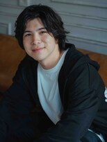 アームズ キューブ メンズ(arms cube mens)&nbsp;センターパートスタイル