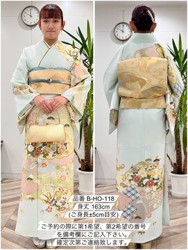 プティクローシェ バイ クオーレ(petite cloche by CUORE) 訪問着一式レンタル B-HO-118