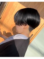 コティナ(cotina.)&nbsp;福山ショートヘアハンサムショートハイライトブルーブラック