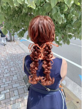 シャーマン(SHERMAN) ツイン編み下ろし♪