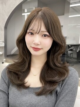 マウルルナ(MAEUL luna) 大人ガーリー　似合わせカット　ミディアムレイヤーカット