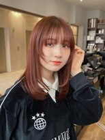 ジョエミバイアンアミ(joemi by Un ami) フェイスレイヤー/ブリーチなしカラー/レッドカラー