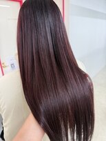 ジーナ 札幌(Zina)&nbsp;髪質改善＊ラベージュ＊艶髪ストレート＊美髪【Zina 札幌】