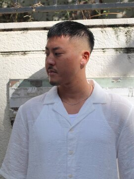 フェードアンドライン 青森駅前店(FADE&LINE) 《FADE&LINE》クロップスタイルミドルフェード