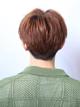 リップス 栄(LIPPS) ブラウンカラーナチュラルコンマバングニュアンスパーマ