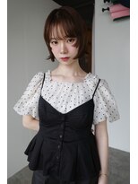 カシェル(cashel)&nbsp;ボブ レイヤーボブ 顔まわりカット 前髪カット 鹿児島ボブ