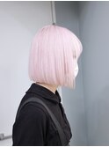 ピンク　ケアブリーチ　渋谷
