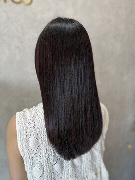 アロウ(ARAW) 落ち着いた上品なダークブラウンカラー&艶髪