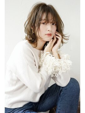 ジュイル シブヤ(JEWIL SHIBUYA) 【JEWIL渋谷 左藤】くすみベージュ/韓国風巻き/マロンベージュ