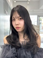 オニキス(ONYX)&nbsp;T215ハッシュカットレイヤーグレージュ表参道透明感ワンカール