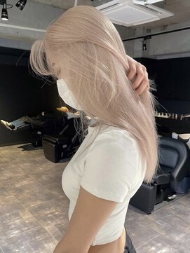 ペレ アネックス 大阪梅田茶屋町店(PELE ANNEX) ミディアムヘア/デザインカラー/フェイスフレーミング/梅田