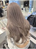 渋谷ブリーチカラーハイトーンカラーミルクティーベージュカラー