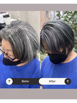 レディアル 大宮(REDEAL ope.) 白髪ぼかしハイライト