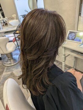 アース 福岡天神赤坂店(HAIR & MAKE EARTH) 白髪染めじゃない白髪ぼかし　２９