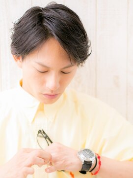 トニーアンドガイメン ホテル京阪仙台店(TONI&GUY MEN) 20代30代大人ビジネス刈り上げない清潔感フェザーマッシュk仙台