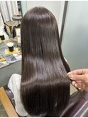 美髪矯正×髪質改善カラー