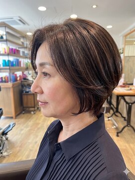 フィールエー 城南店(feel.a) 毛流れでまとまりやすさ◎エアリーボブ