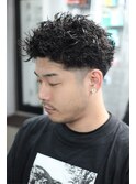 ブッダパーマ×フェード/仏陀パーマ/波巻きツイストスパイラル