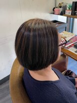 カミケン 方木田店(kamiken.)&nbsp;白髪ぼかしハイライトカラー【カミケン方木田/福島】