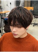 波巻きツイストスパイラル/リバースセンターパート/松戸
