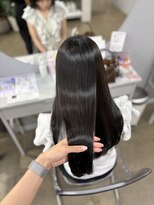 リラクオーレ 三宮 元町(LIRA CUORE) グレージュ×髪質改善縮毛矯正