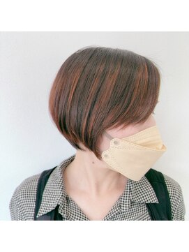 ナンバーフォーナチュラル(NO4 natural) 168. 大人ショート/デザインハイライト/似合わせ/ツヤ感