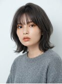 ショート/くびれショート/韓国ボブ/グレージュ