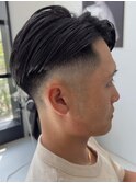 メンズカット　スキンフェード風カット