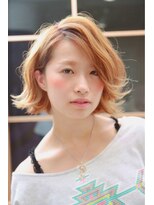 ネオリーブアイム 横浜西口店(Neolive aim)&nbsp;ルーズに決まる外国人風グラデーションボブ