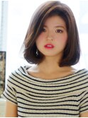 【ヘアジュレドゥ 松田】 かきあげバング☆愛されボブ