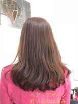 ヘア デザイン 虹いろのはさみ&nbsp;フワフワロング