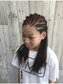 コーンローのヘアーセット