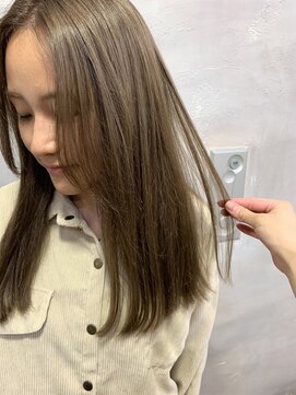 ロア 福岡天神本店(LORE) 透明感抜群☆ナチュラルグレージュ