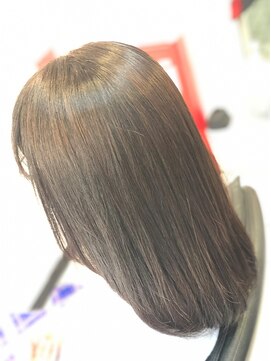 ガジロウ 美容室 蛾次郎 うるつやストレート♪