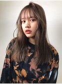 ラインを楽しむhairシアーロング