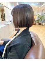 インビテーション(invitation)&nbsp;【guest  style】コンパクトなコンパクトな切りっぱなしボブ