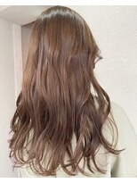 アジールヘア 所沢プロペ通り店(agir hair) ミルクティーベージュ10代20代30代ピンクカラー