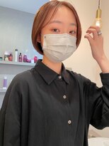 ヨーク(YOKE)&nbsp;【YOKE】ショートボブ/コーラルグレージュ