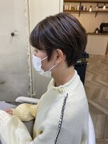 エル(EL by green)&nbsp;《tomi》ミニショート×ラベンダーアッシュ