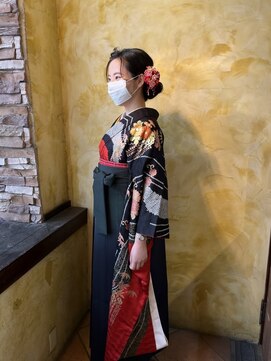 ジェイポイント ヘア クリニカ(J:POINT Hair CLINICA) 袴の着付け ヘアセット