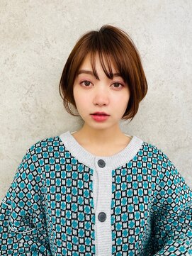 ジョエミバイアンアミ(joemi by Un ami) 【joemi】大人かわいいひし形ショートボブスタイル(小倉太郎)