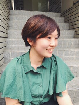 ヘアーアンドメイク キノトロープ(H&M KINOTOLOPE) 大人ガーリー/ 似合わせカット/ ダークアッシュ【 本郷/ 春日】