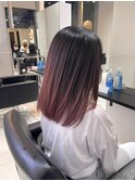 ラベンダーピンクバレイヤージュryota