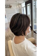 ジッピー ヘアーコレクション 小顔カット ひし形ショート 大人可愛い ショートボブ