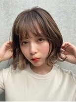 フラミューム 八王子北口店(flammeum) インナーカラーボブ【八王子】