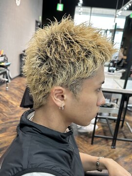 スキル(SKILL) スパイキーショート ハイトーンショート