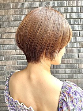 プルーヴ 秋葉原(prove) 30代40代大人女性/前髪ありショートボブ/ショートヘア/髪質改善